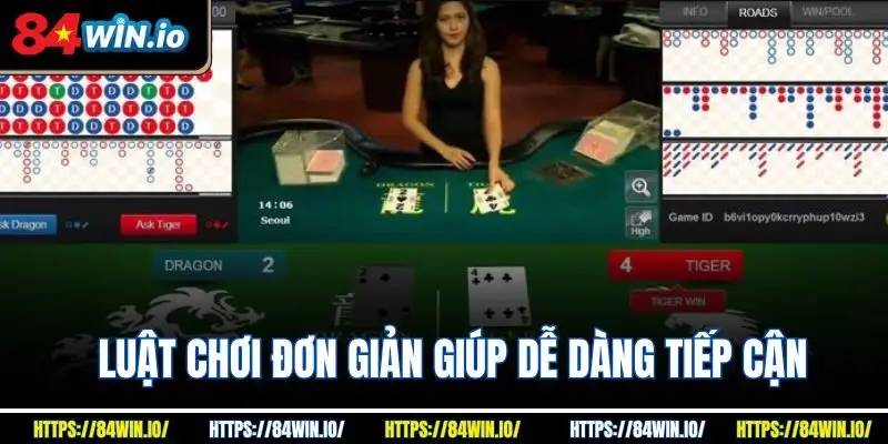 Luật chơi đơn giản giúp dễ dàng tiếp cận
